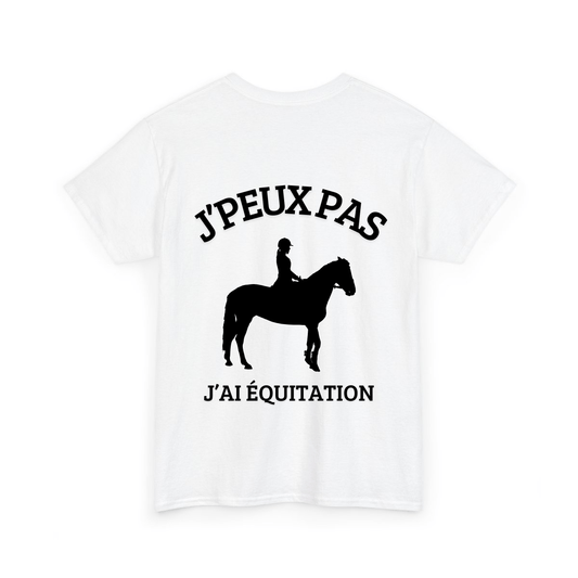 J'peux pas j'ai équitation 2 - TextileRire