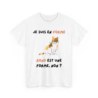 Je suis en forme, rond est une forme, non ?