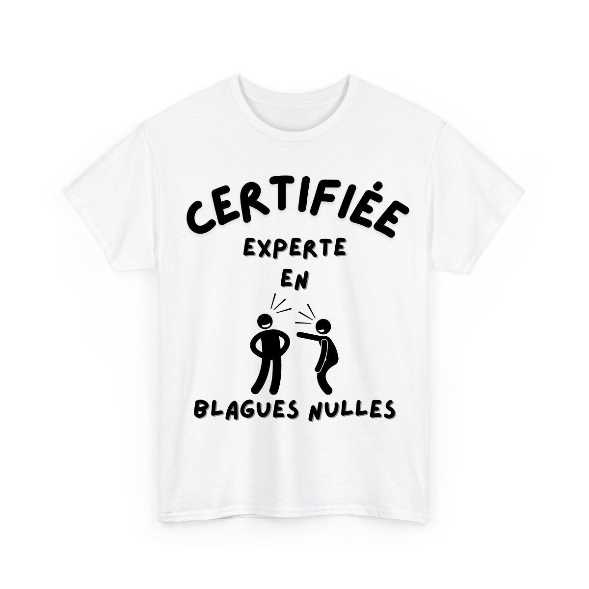 Certifié/certifiée expert/experte en blagues nulles