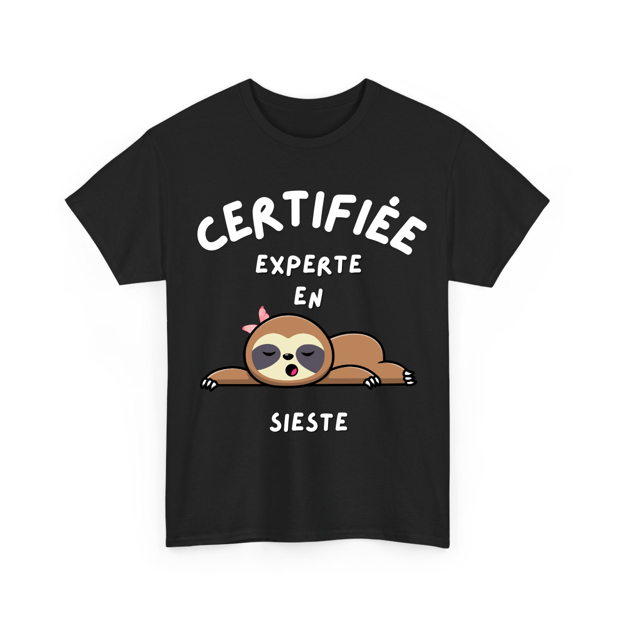 Certifié/certifiée expert/experte en sieste - TextileRire