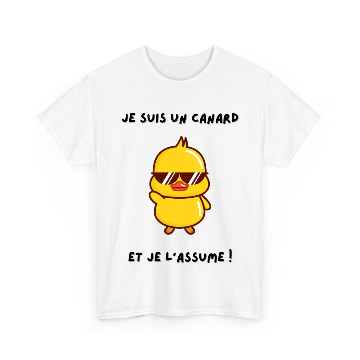 Je suis un canard et je l’assume - TextileRire