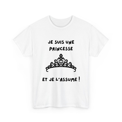 Je suis une princesse et je l’assume - TextileRire