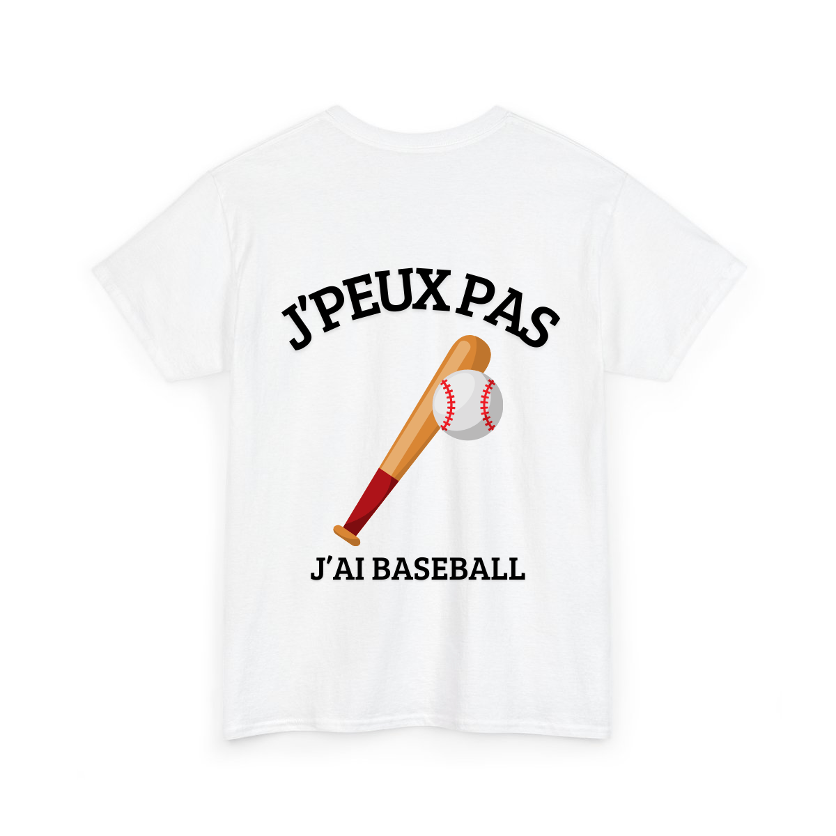 J'peux pas j'ai baseball 1 - TextileRire