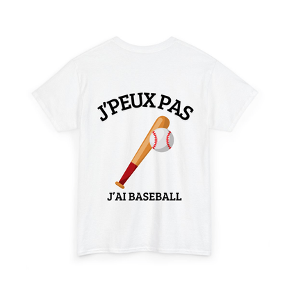J'peux pas j'ai baseball 1 - TextileRire