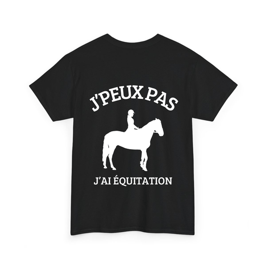 J'peux pas j'ai équitation 2 - TextileRire