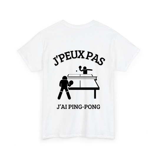 J'peux pas j'ai ping - pong 2 - TextileRire