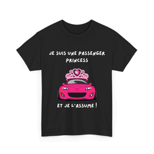 Je suis une passenger princess et je l'assume - TextileRire