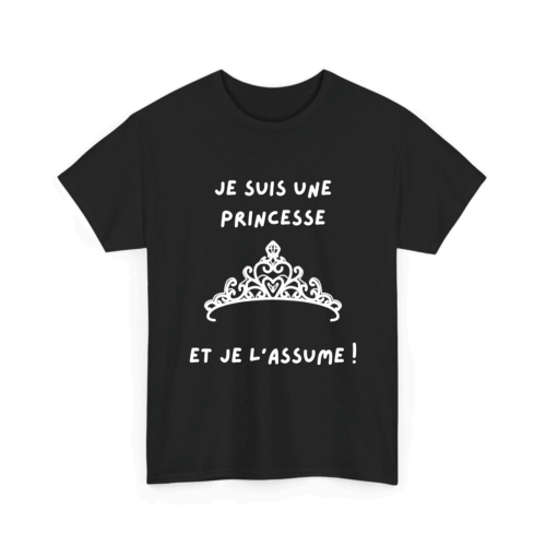 Je suis une princesse et je l’assume - TextileRire