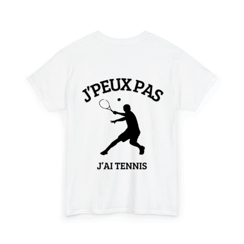 J'peux pas j'ai badminton 2 - TextileRire