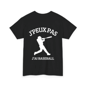 J'peux pas j'ai baseball #2 - T-shirt humoristique TextileRire