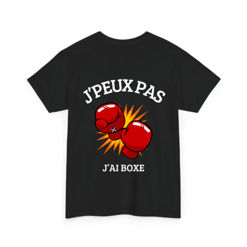 J'peux pas j'ai boxe 1 - TextileRire