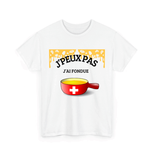 J’peux pas j’ai fondue - TextileRire