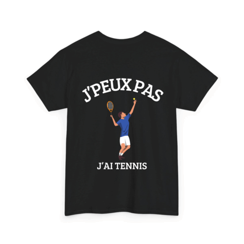 J'peux pas j'ai tennis 2 - TextileRire