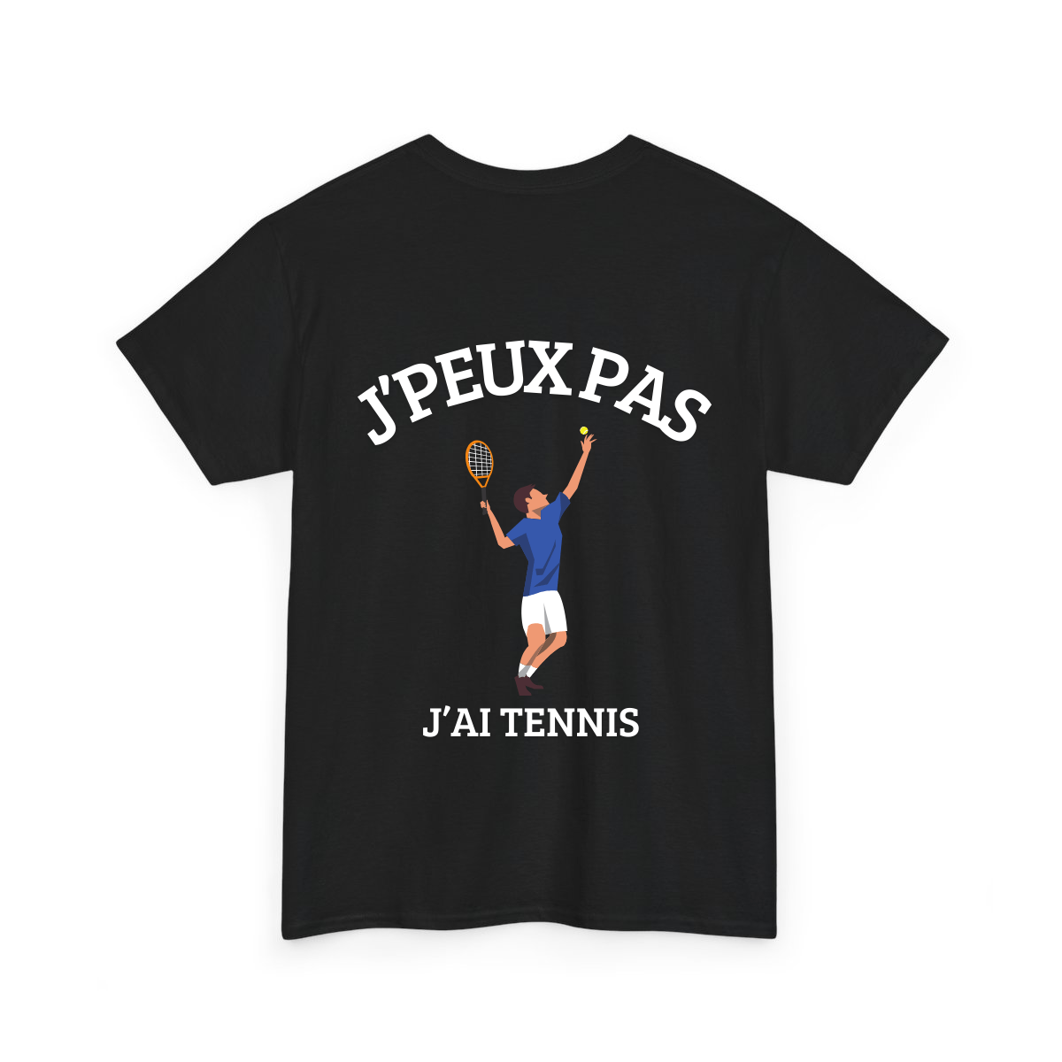 J'peux pas j'ai tennis 2 - TextileRire