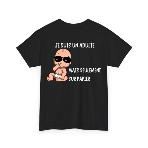 Je suis adulte mais seulement sur papier