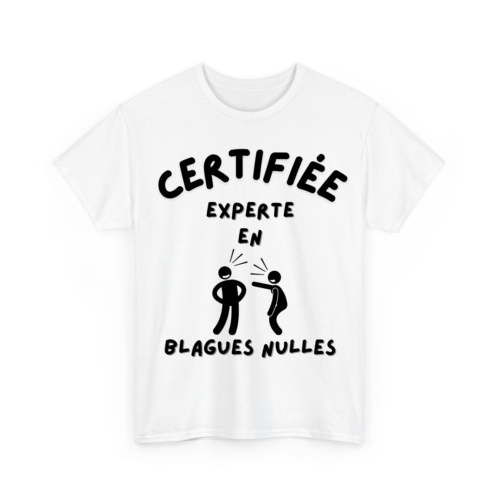 Alternative view of Certifié/certifiée expert/experte en blagues nulles